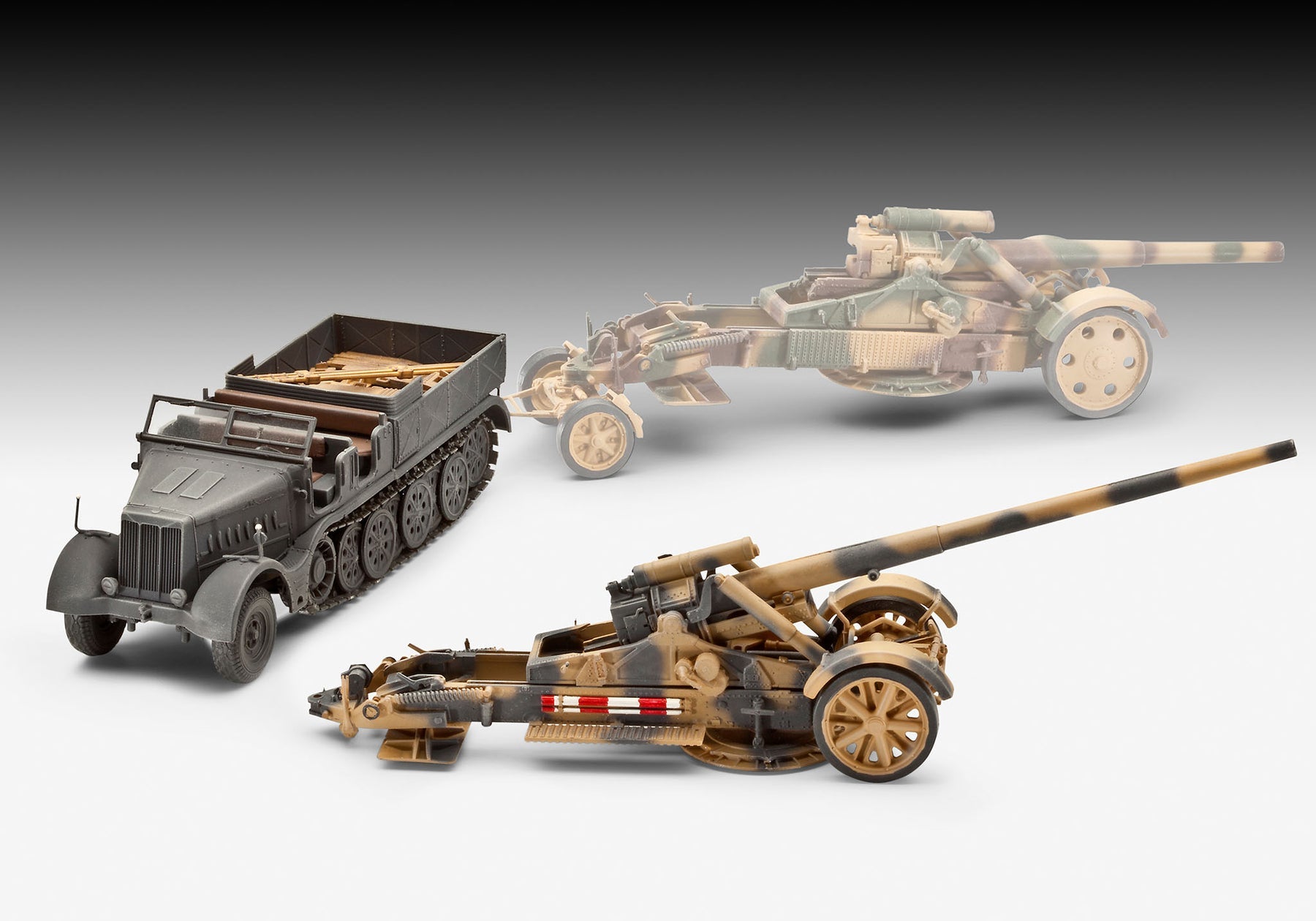 Sd.Kfz.9 "Famo" 21cm M rser 18 / or 17cm Kanone 18