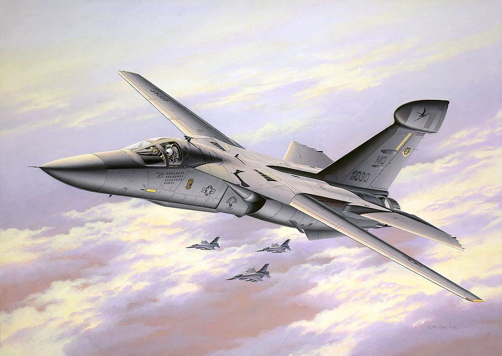 1/72 Model Set EF-111A Raven