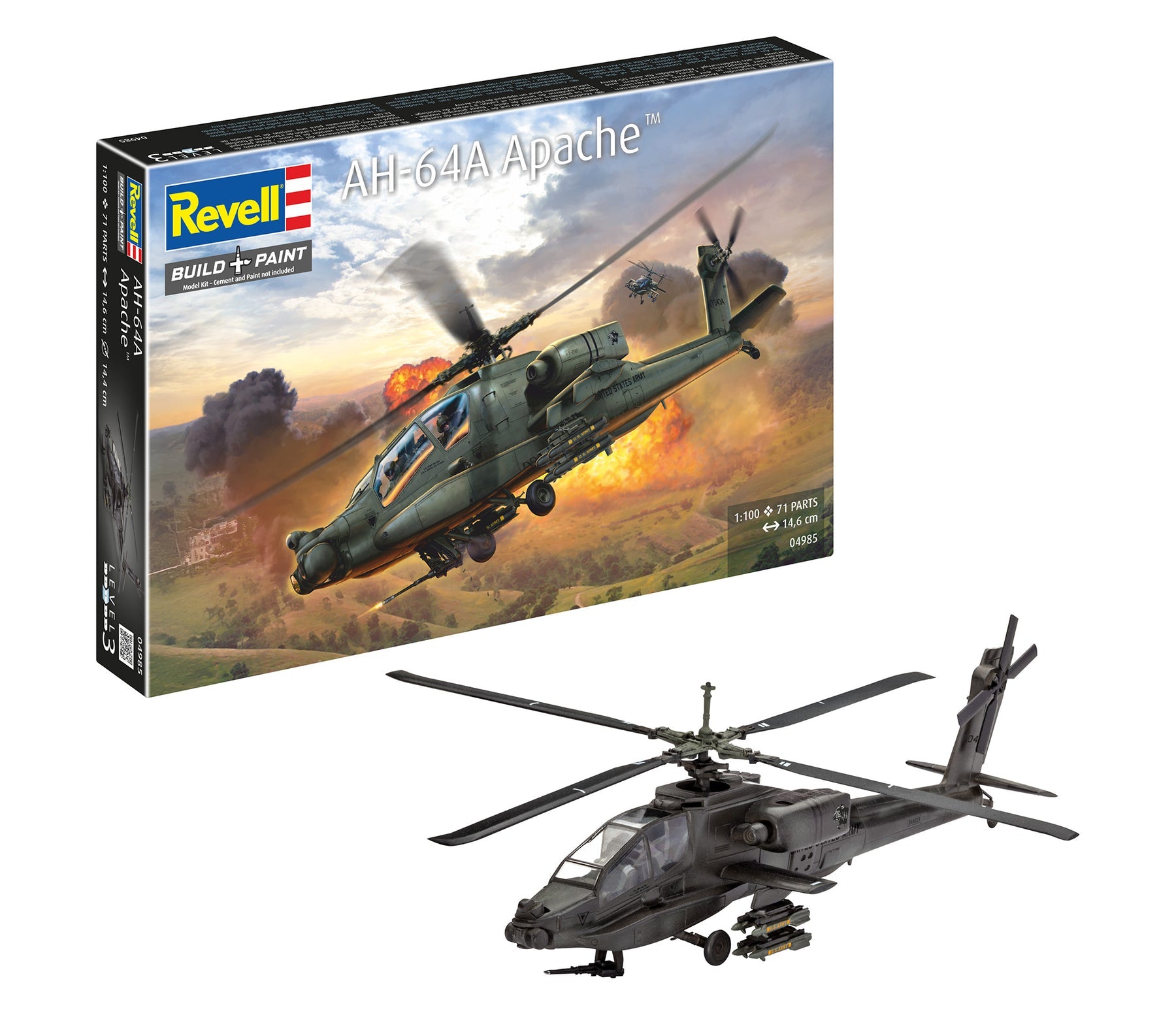 1/100 AH-64A Apache