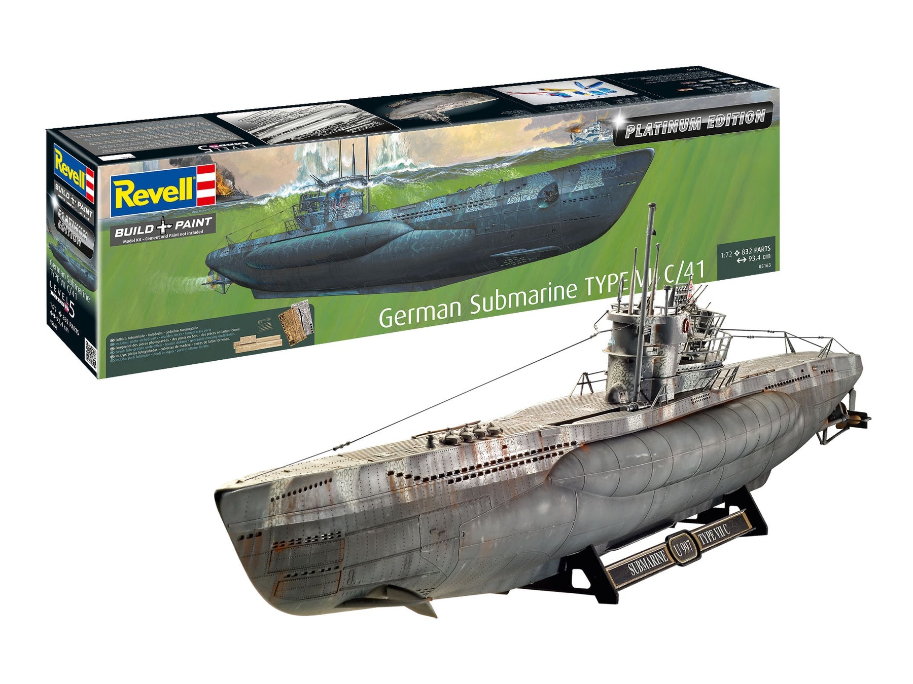 1/72 German Submarine Type VII C/41