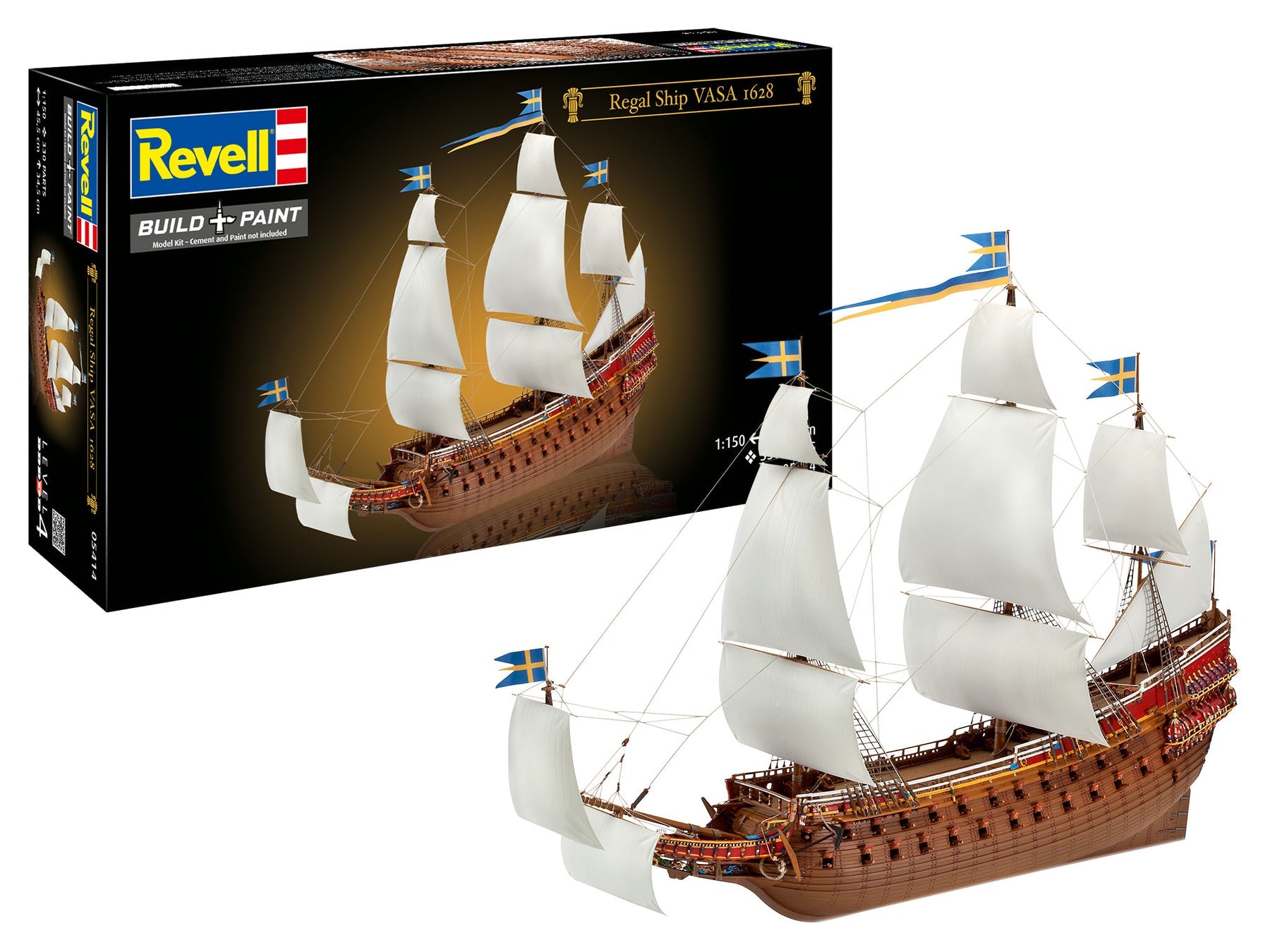 1/150 Swedish Regal Ship VASA