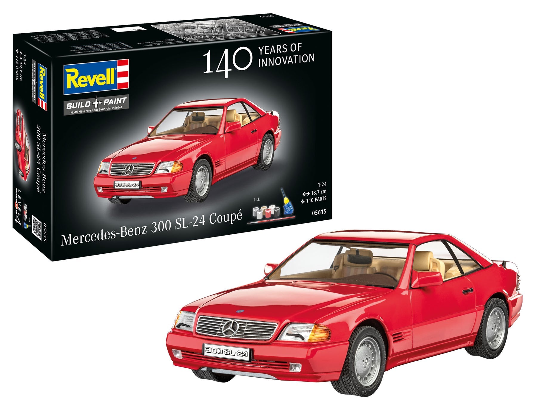 1/24 Mercedes-Benz 300 SL-24 Coupè "140 Years of Innovation"