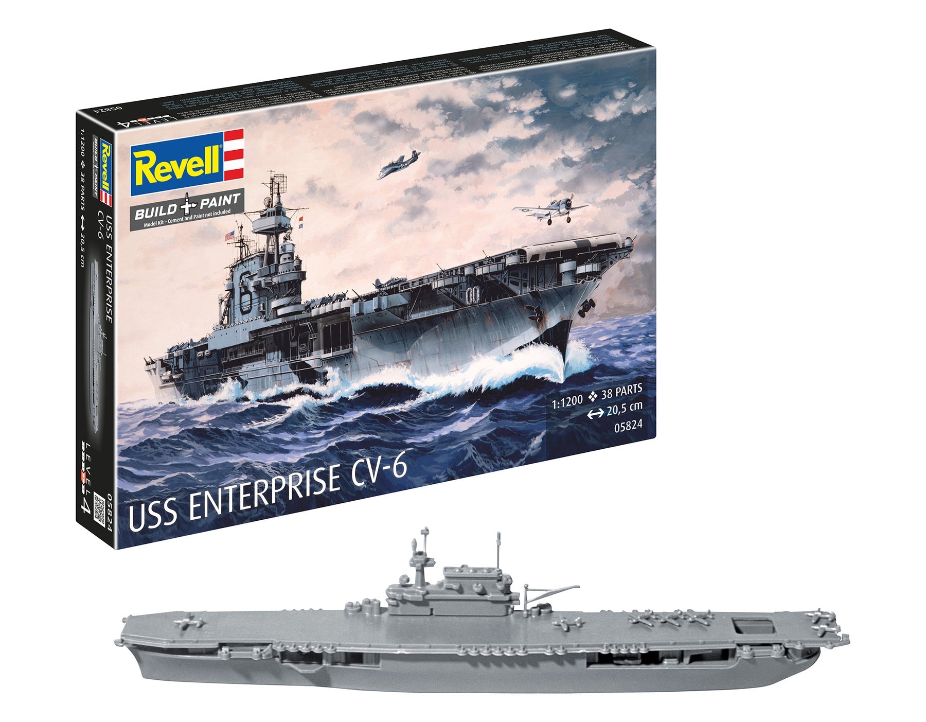 1/1200 USS Enterprise CV-6