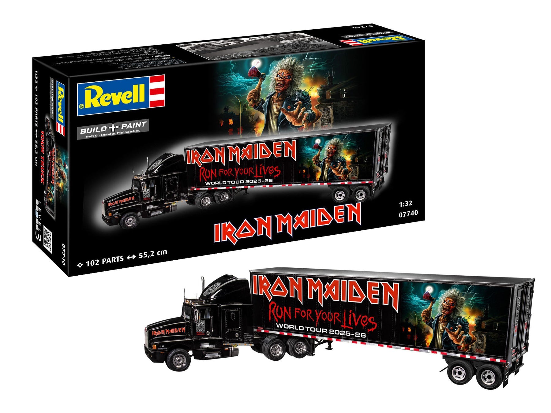 1/32 Tour Truck "Iron Maiden" 50th Anniversary