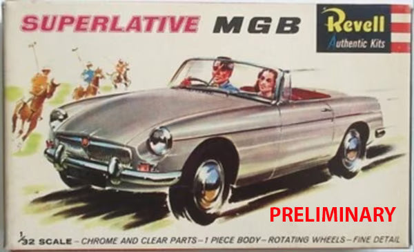 MGB Roadster - 75 Years Plastic Modelling