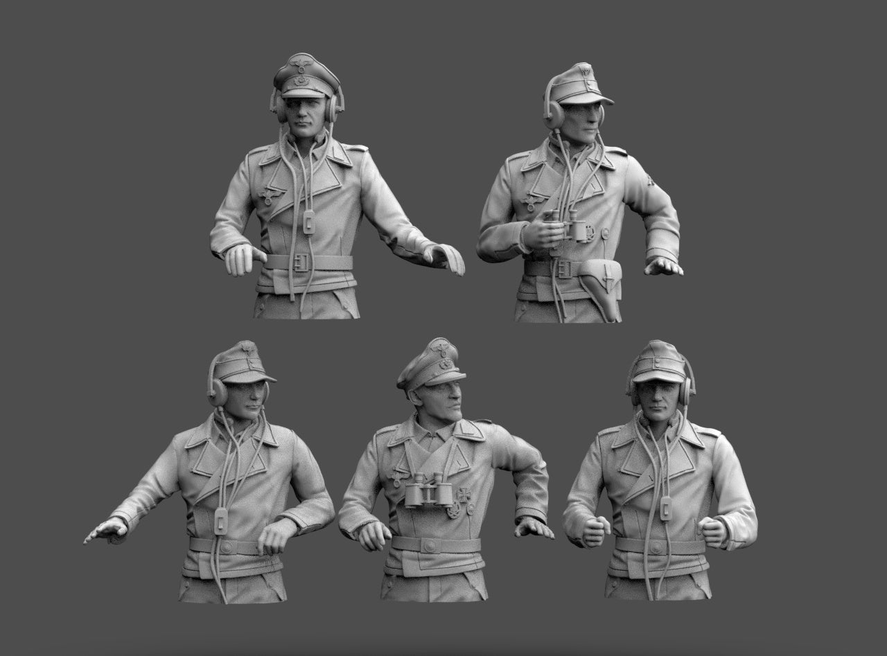 Commandante Carro mezzo busto