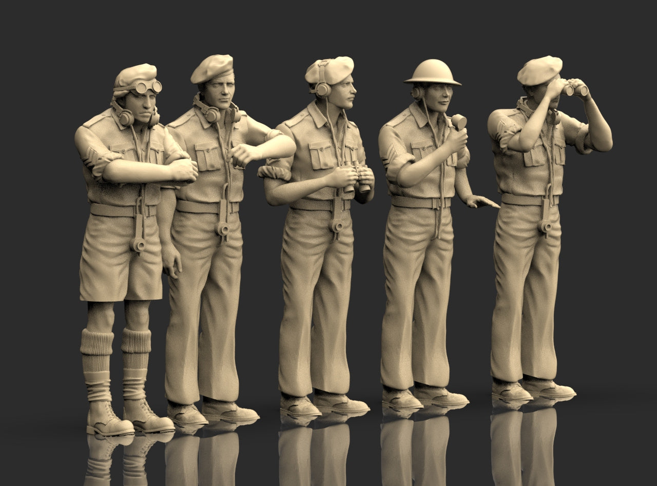 Carristi Britannici Afrika WWII