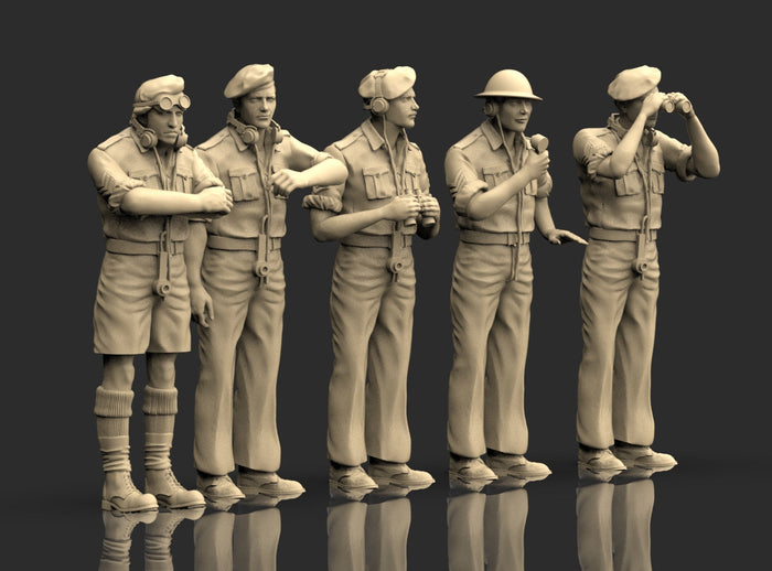 Carristi Britannici Afrika WWII