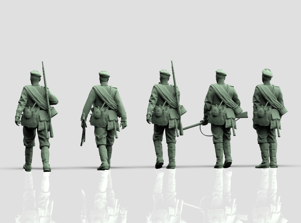 Fanteria Sovietica in Movimento WWII