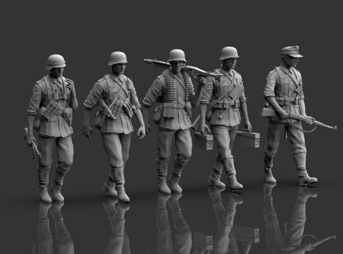 Fanteria Tedesca in Movimento WWII