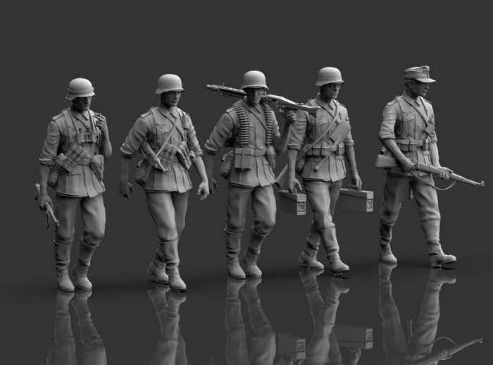 Fanteria Tedesca in Movimento WWII