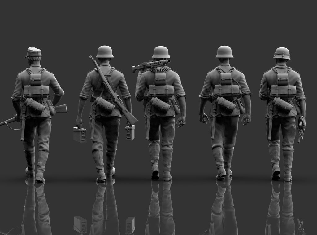Fanteria Tedesca in Movimento WWII