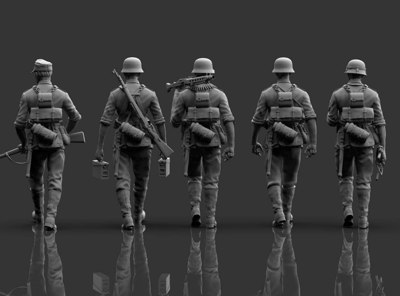 Fanteria Tedesca in Movimento WWII