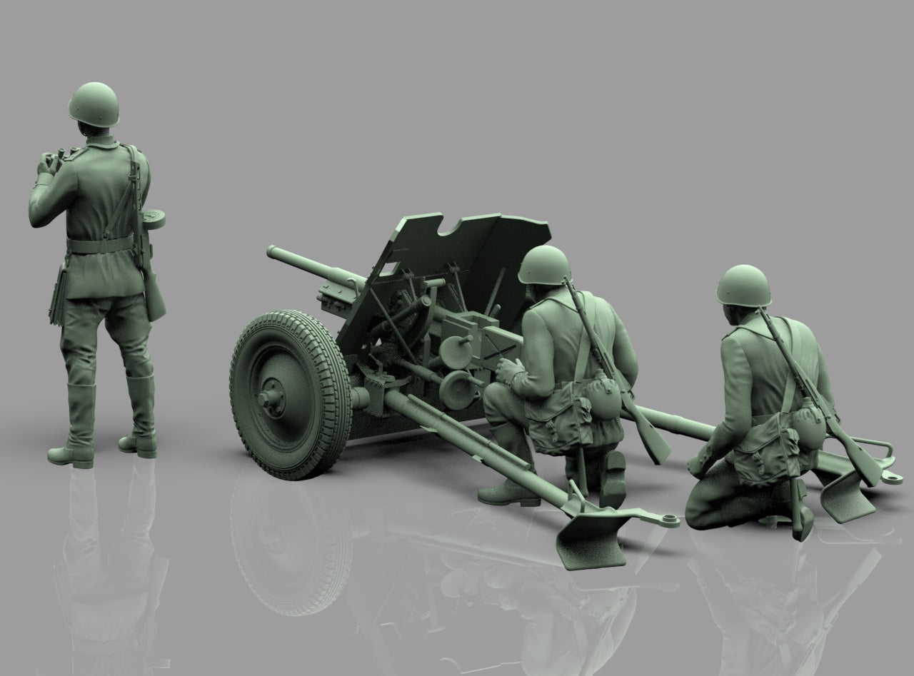 Cannone 53K e crew