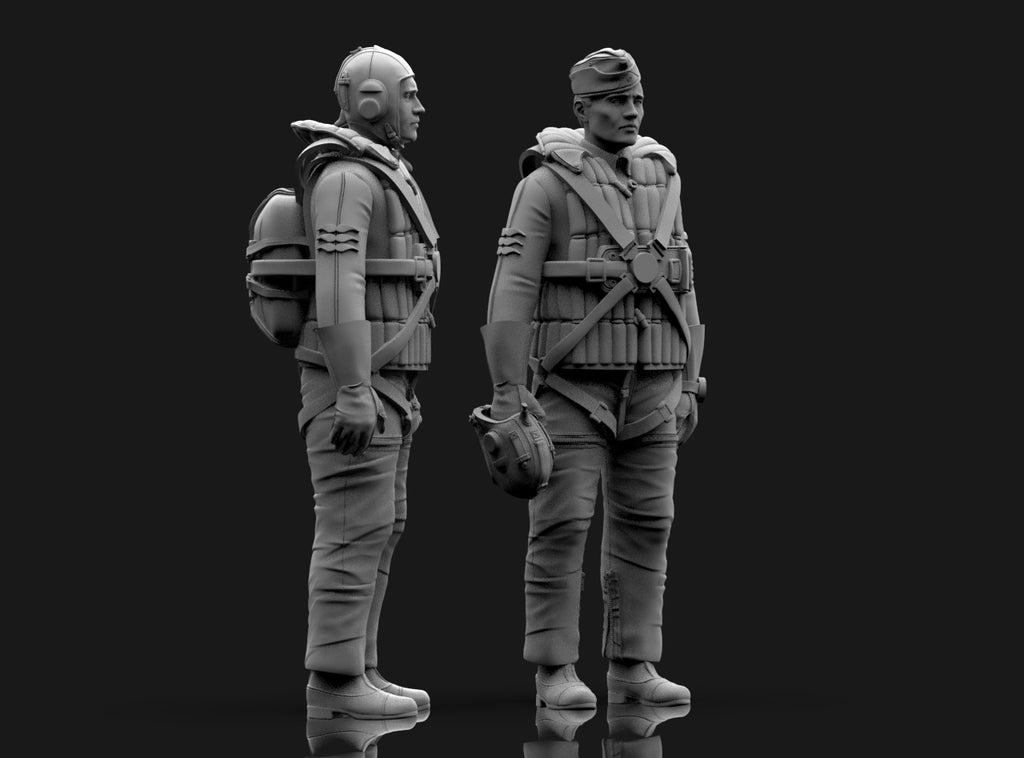 Set 2 Piloti Luftwaffe WWII