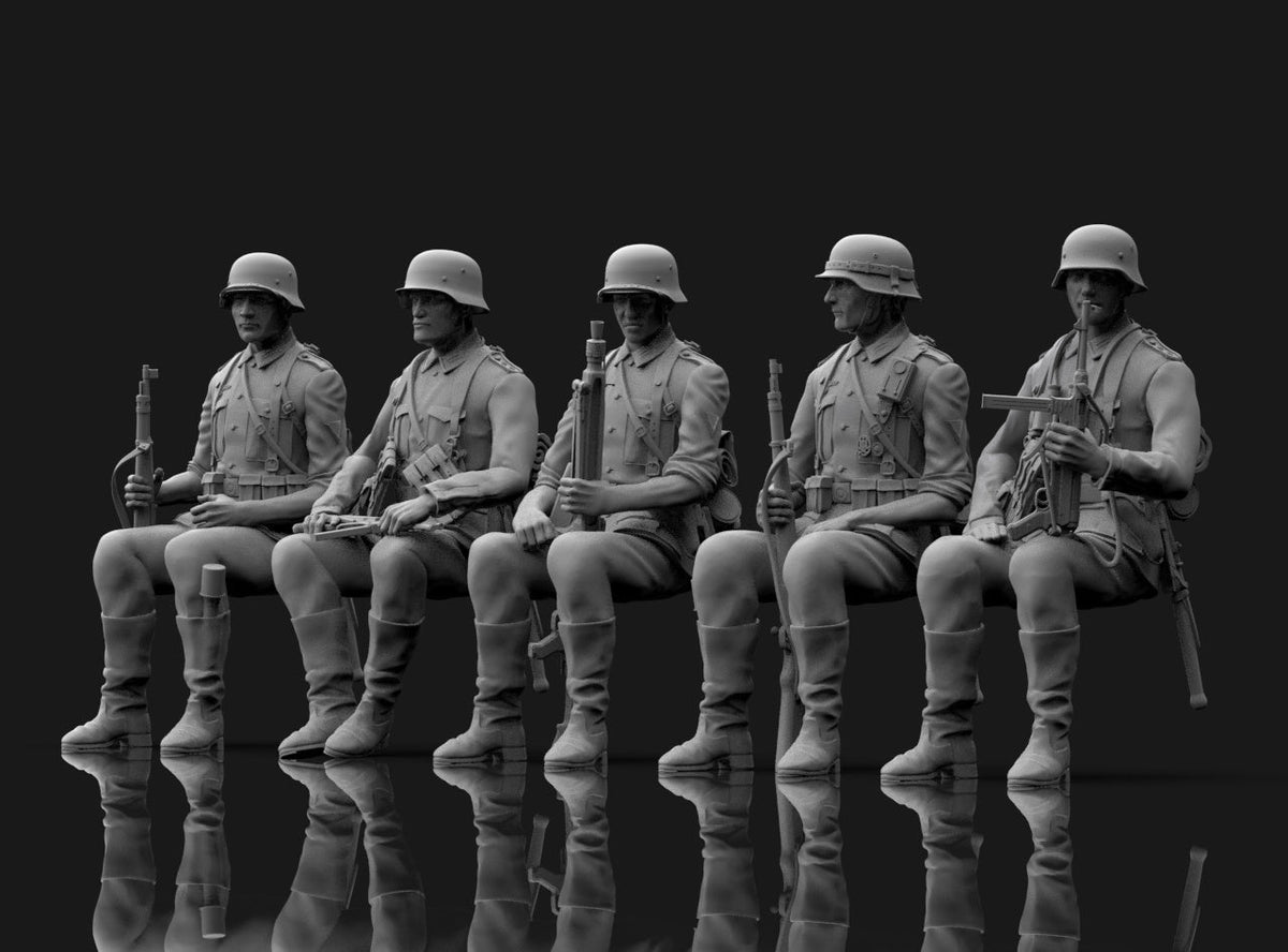 Truppe Tedesche su Trasporto WWII