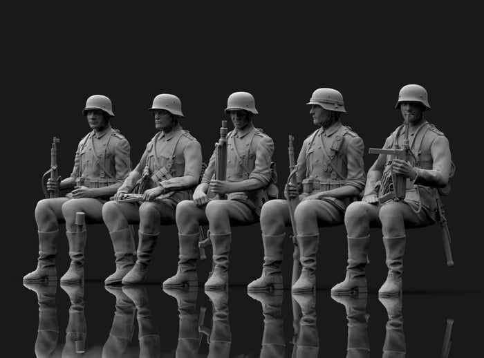 Truppe Tedesche su Trasporto WWII