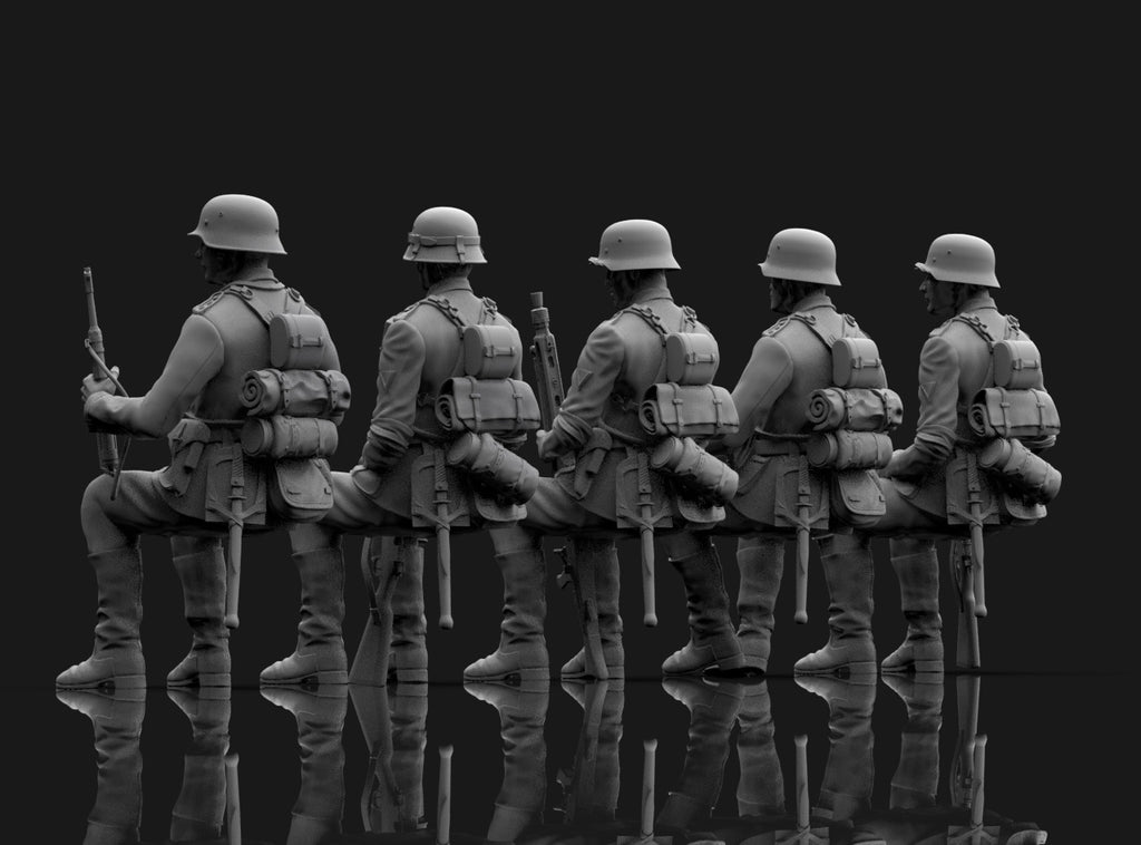 Truppe Tedesche su Trasporto WWII