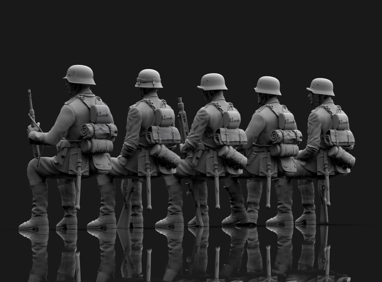 Truppe Tedesche su Trasporto WWII