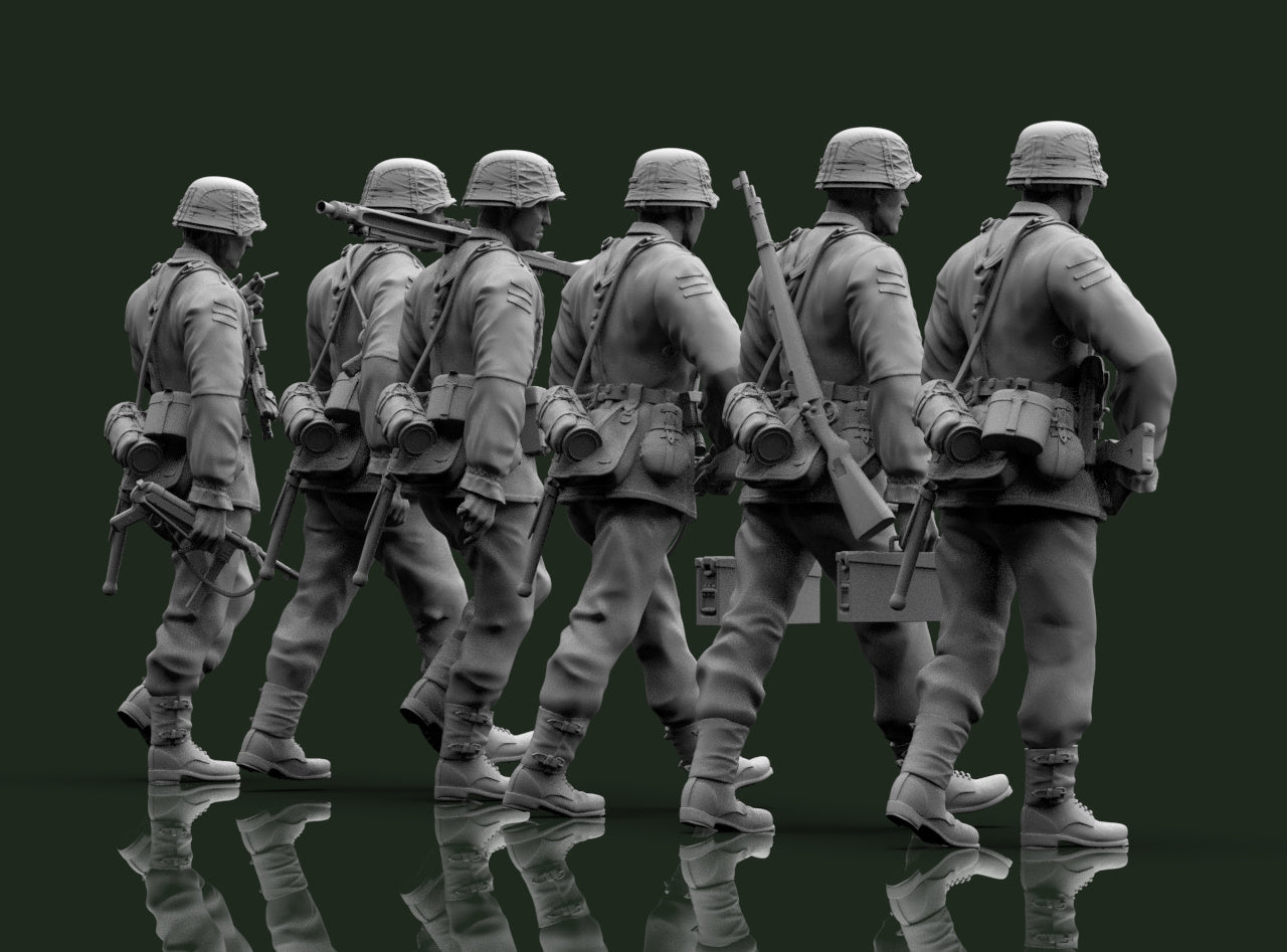 Fanteria Tedesca in Movimento WWII
