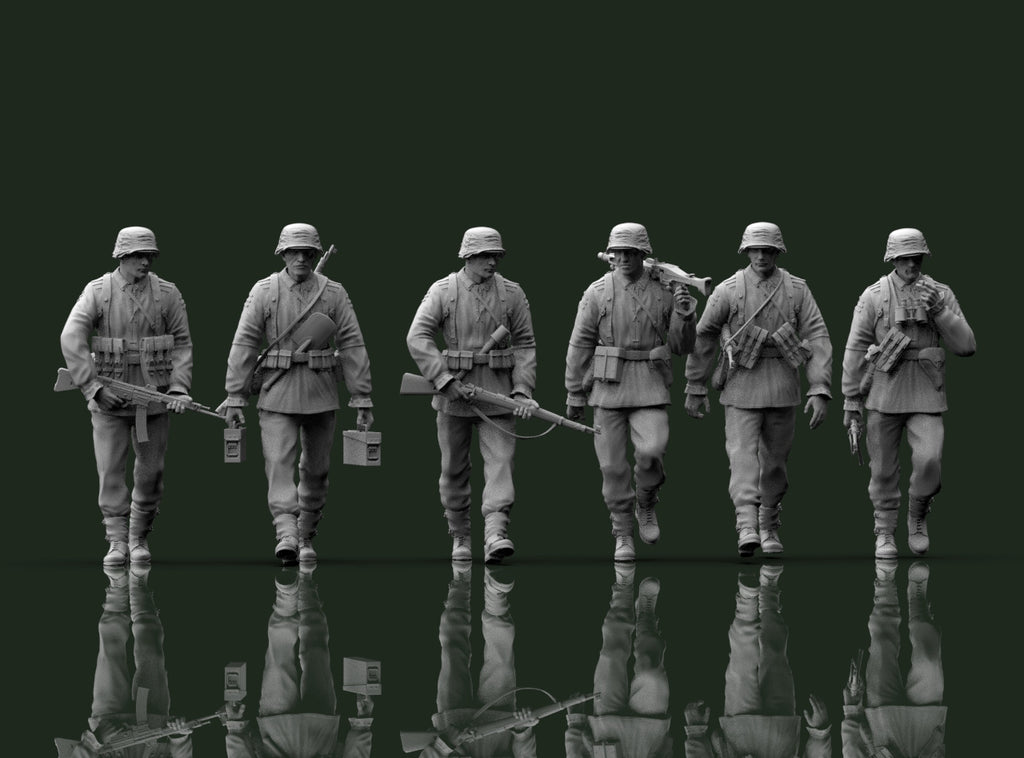 Fanteria Tedesca in Movimento WWII