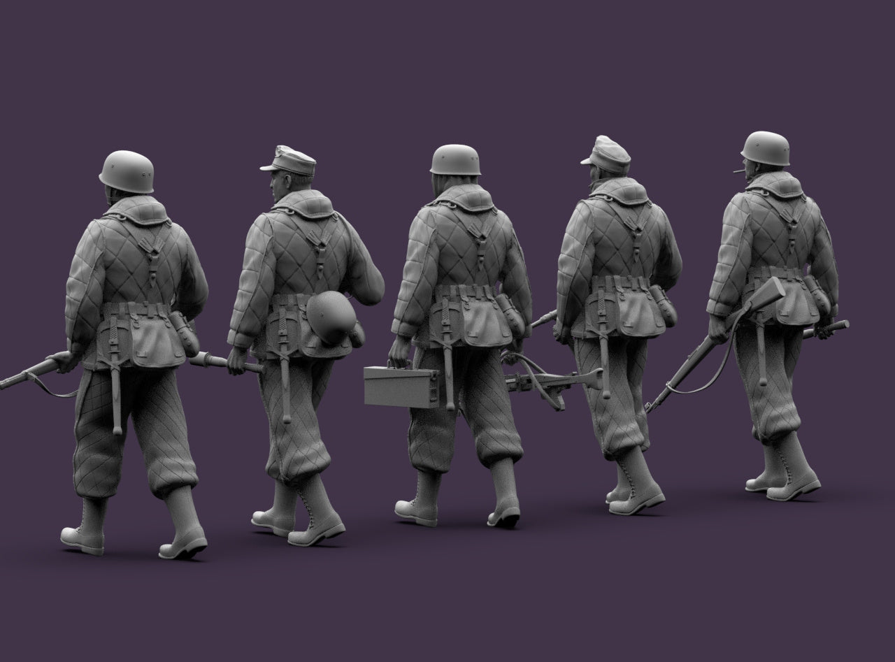 Fallschirmjäger Tedeschi Invernali WWII