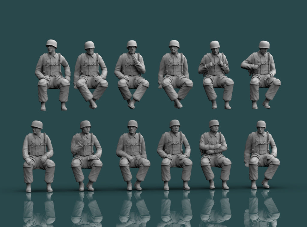 Fallschirmjäger Tedeschi su Trasporto WWII
