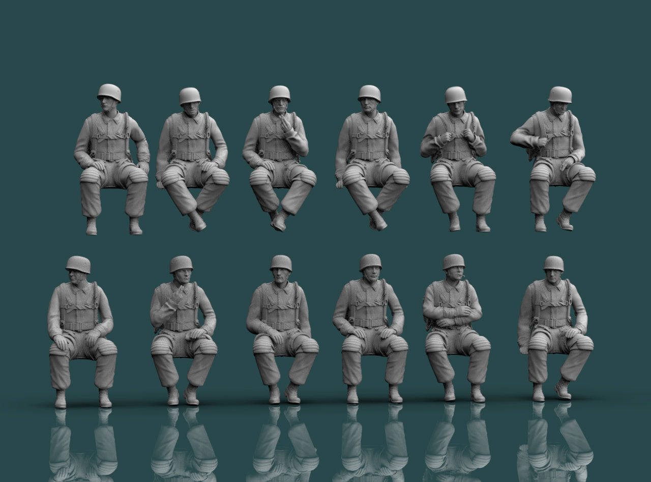 Fallschirmjäger Tedeschi su Trasporto WWII