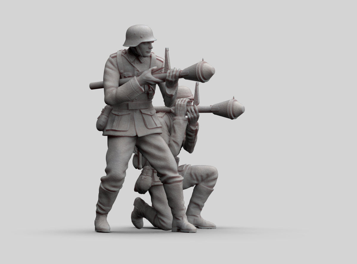 Soldati Tedeschi con Panzerfaust WWII
