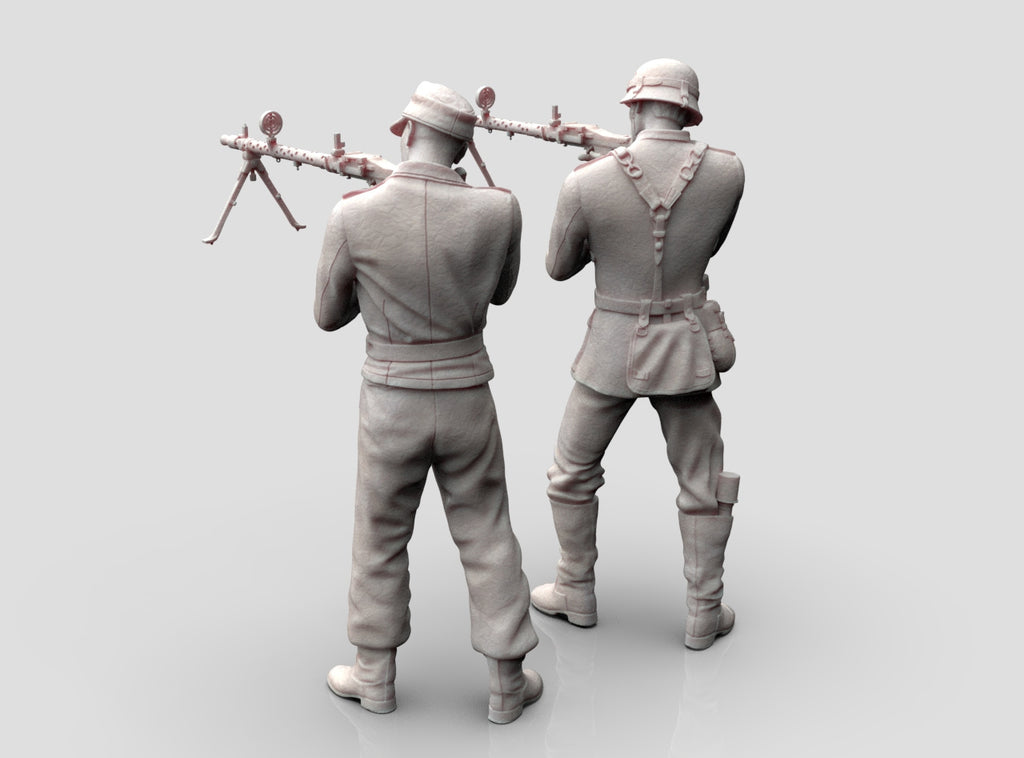 Team MG 34 Tedesco WWII