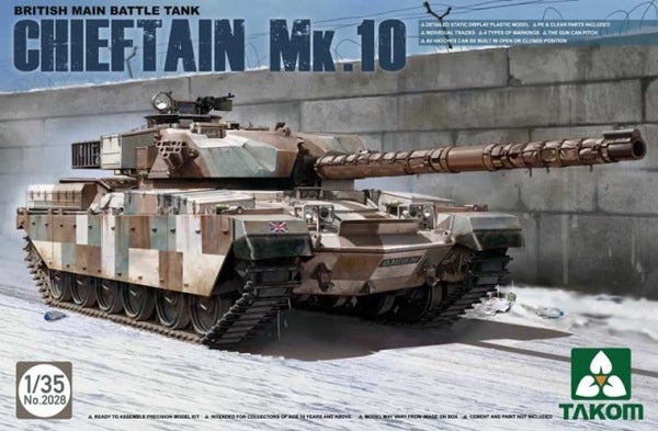 1/35 British Main Battle Tank Chieftain Mk.10