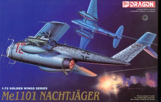 1/72 Golden Wings Series Me1101 Nachtjager