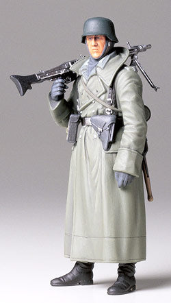 1/16 WW2 German Machine Gunner (Greatcoat)