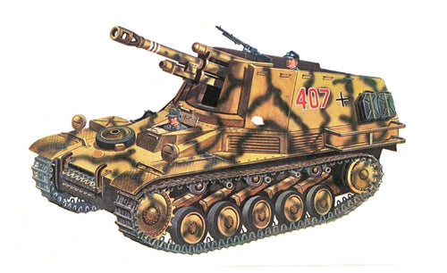 1/72 Sd.Kfz. 124 Wespe 10,5cm Leichte Feldhaubitze
