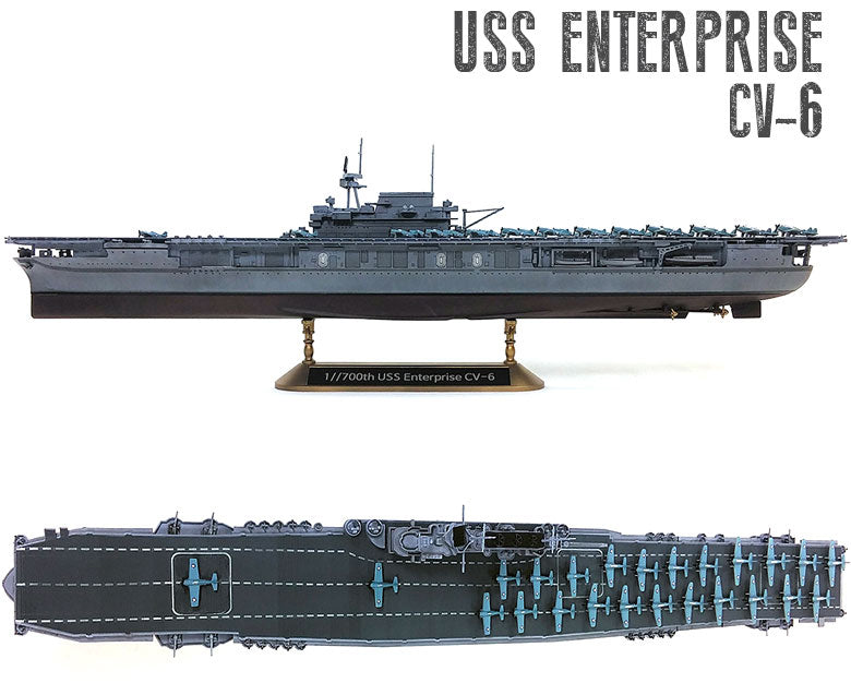 1/700 USS Enterprise CV-6 The Battle of Midway 80th Anniversary - immagine 4