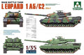 1/35 Main Battle Tank Leopartd 1 A5/C2 2 in 1