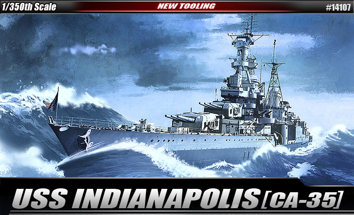 1/350 USS CA-35 Indianapolis - immagine 1
