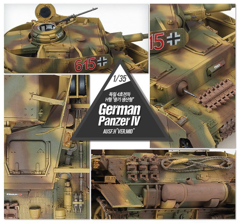 1/35 German Pz.Kpfw.IV Ausf.H "Mid Version" - immagine 6