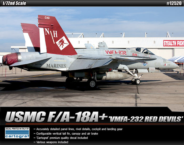 1/72 USMC F/A-18 e VMFA-232 Red Devils