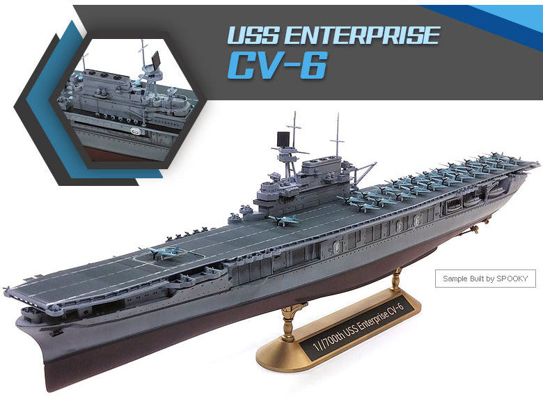 1/700 USS Enterprise CV-6 The Battle of Midway 80th Anniversary - immagine 3