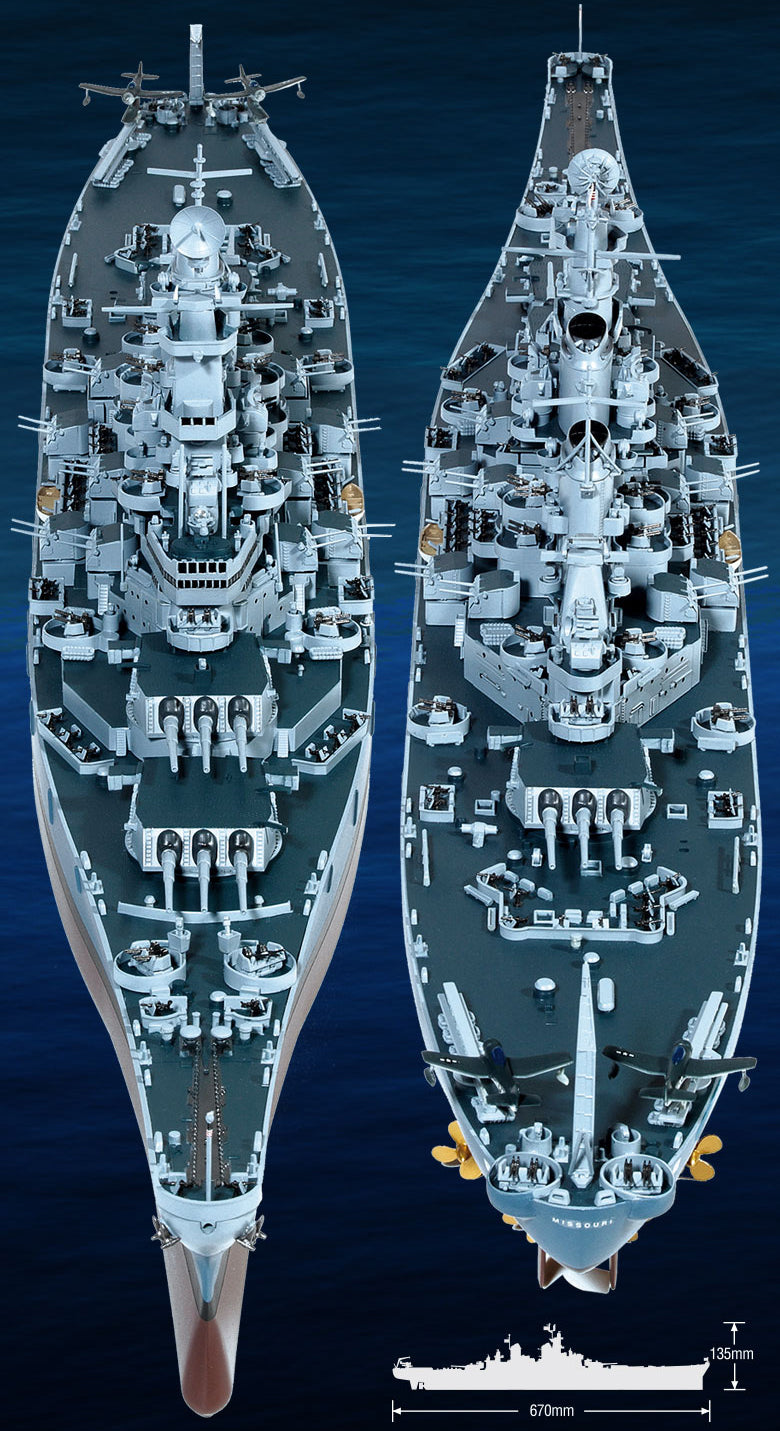 1/400 USS Missouri BB-63 - immagine 2