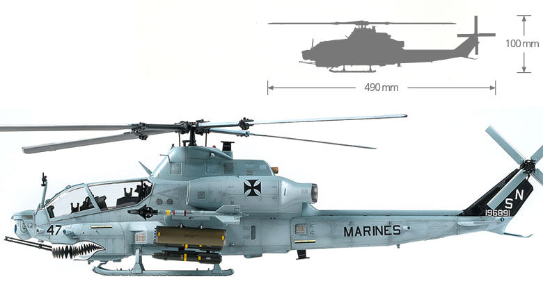 1/35 USMC AH-1Z "Shark Mouth" [Limited Edition] - immagine 10