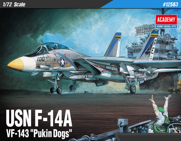 1/72 USN F-14A VF-143 "Pukin Dogs"