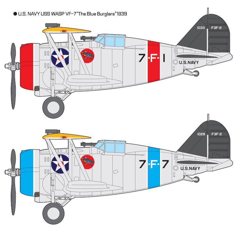 1/48 USN F3F-2 VF-6 "Fighting Six" - immagine 3