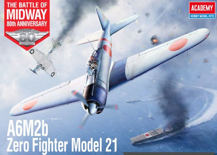 1/48 A6M2b Zero Fighter Model 21 The Battle of Midway 80th Anniversary