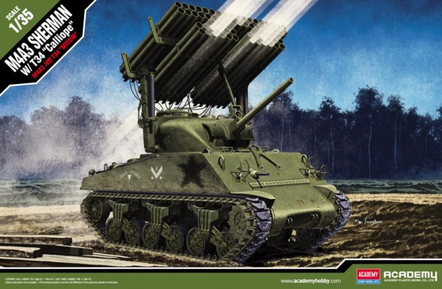 1/35 M4A3 Sherman with T34 "Calliope"