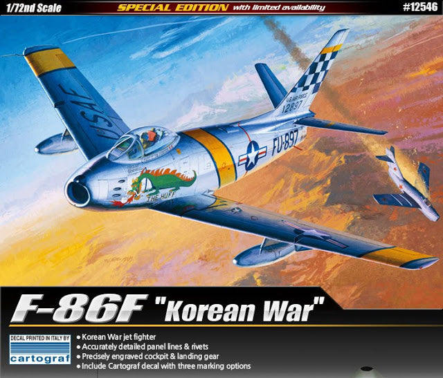 1/72 USAF F-86F "Korean War"