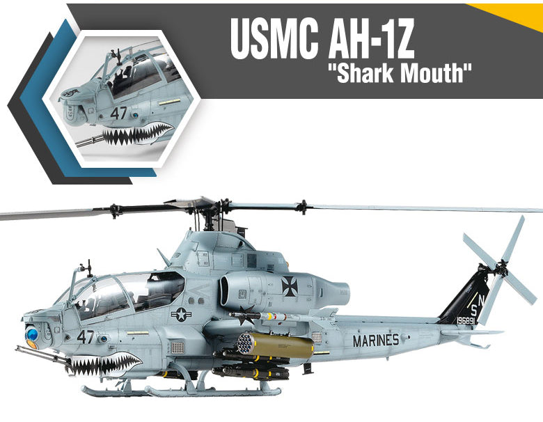 1/35 USMC AH-1Z "Shark Mouth" [Limited Edition] - immagine 2
