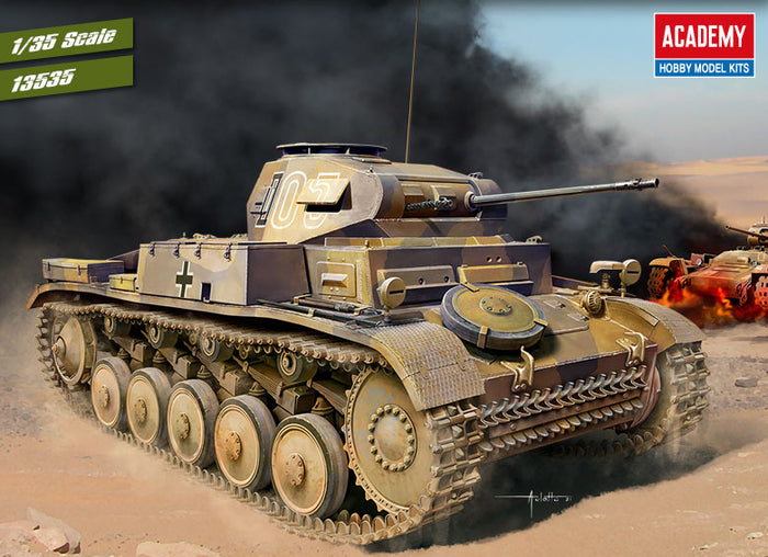 1/35 German Panzer II Ausf.F North Africa
