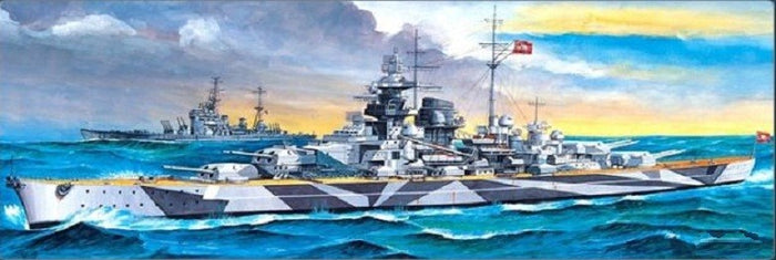 1/800 German Battleship Tirpitz